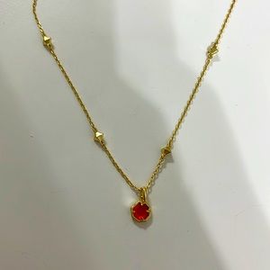 Red Illusion Nola Necklace